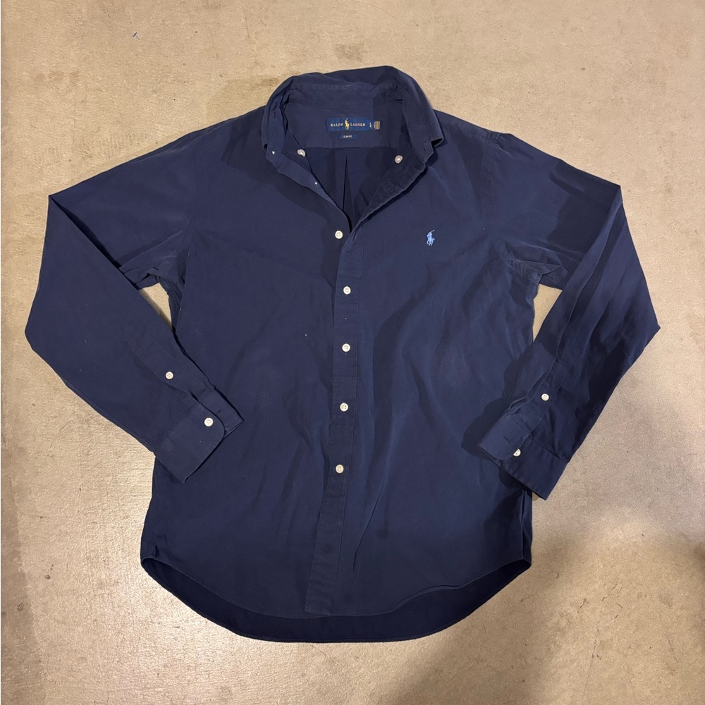 Ralph Lauren Navy Blue Men's Shirt